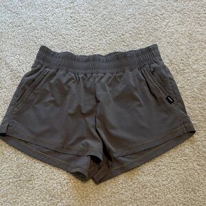 Prana Women's Athletic dark green shorts